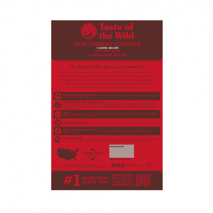 Taste of The Wild South West Canyon Alimento para Perros
