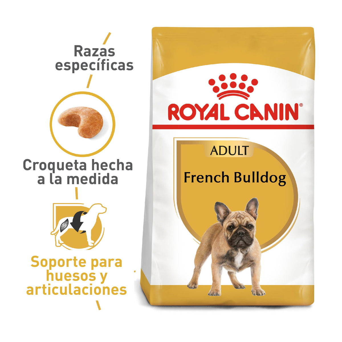 Royal Canin French Bulldog Adult Alimento para Perros 3kg