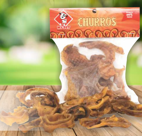 CHURROS OREJA DE CERDO ANILLO MYPET