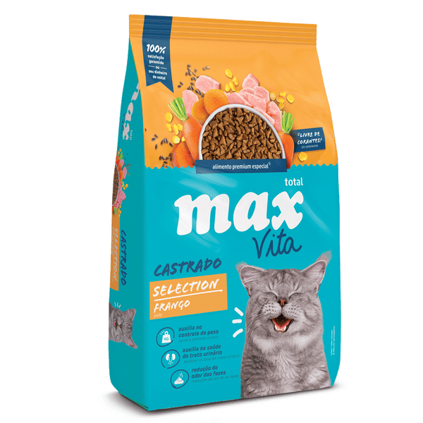 Max Vita Alimento para Gato Castrado Selection Pollo