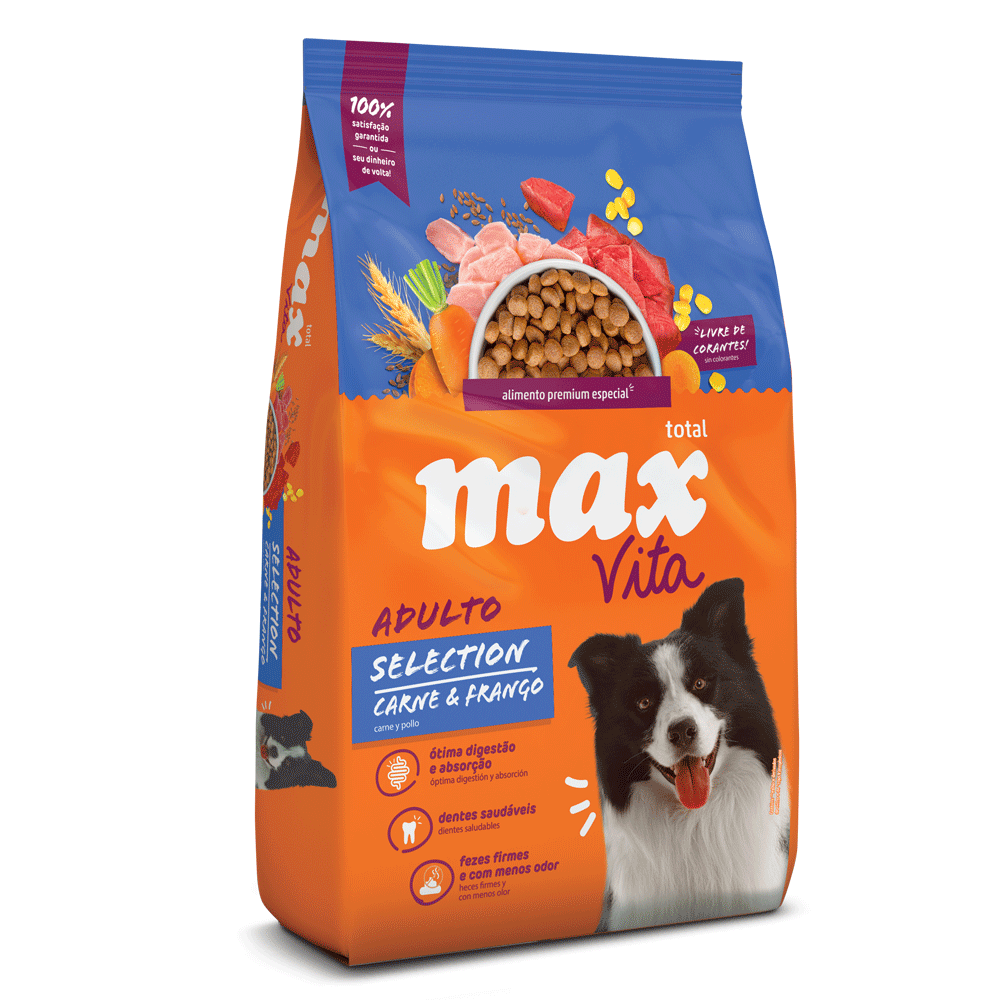 Max Vita Alimento para Perros Adulto Selection Carne y Pollo