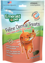 Feline Dental Treats Snack para Gatos Emerald Pet 3oz