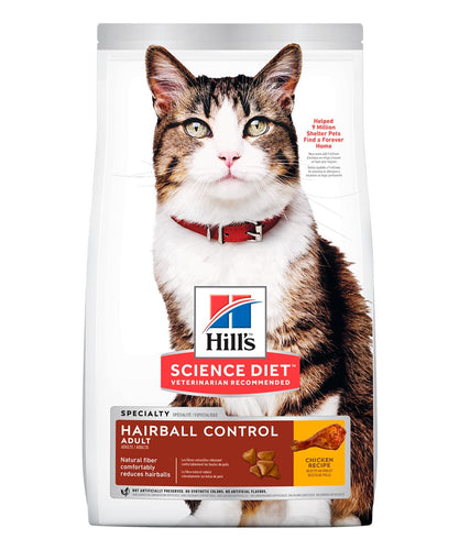 Hairball Control Adult Alimento para Gatos Hills