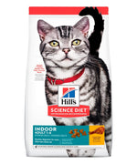 Indoor Adulto Receta de Pollo Alimento para Gatos Hills 3.5lb
