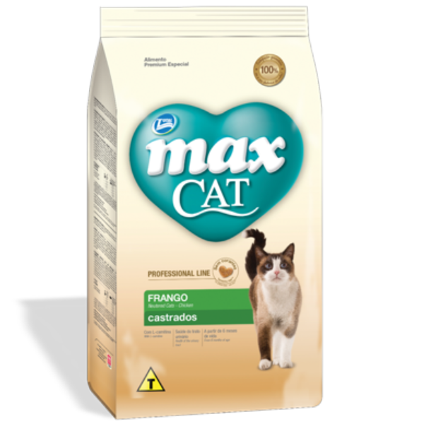 Max Cat Adultos Castrados Alimento para Gatos Total