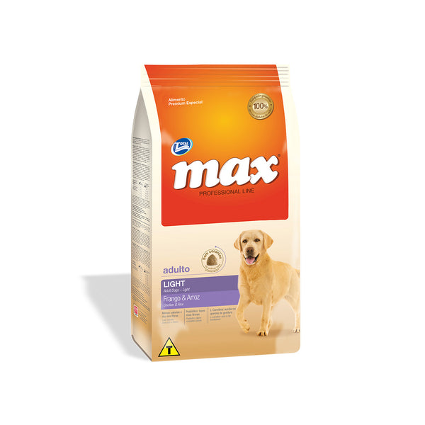 Max Light Adultos Alimento para Perros Total