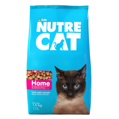 Nutre Cat Home Extruido Alimento para Gatos Solla