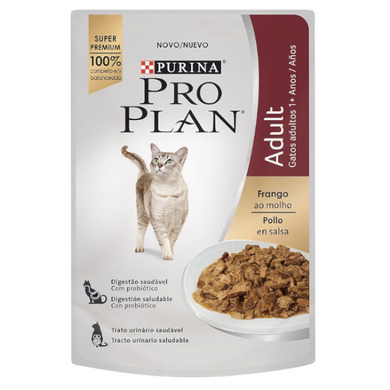 Pro Plan Cat Adulto Pollo en Salsa Alimento para Gatos Purina 85gr