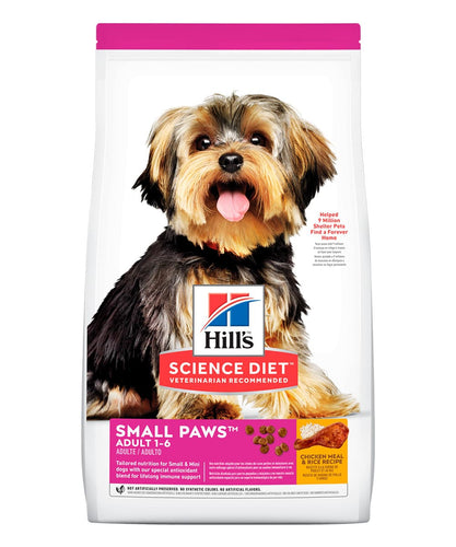 Small Paws Adult Pollo Alimento para Perros Hills 4.5lb