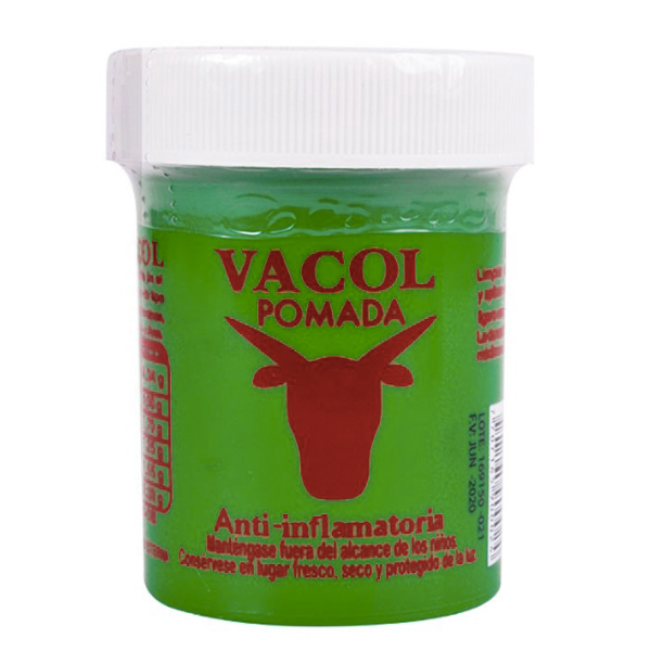 Vacol Pomada Antiinflamatoria para Bovinos, Equinos, Perros y Gatos