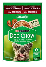 Dog Chow Pouch Cordero Alimento para Perros Purina 100gr