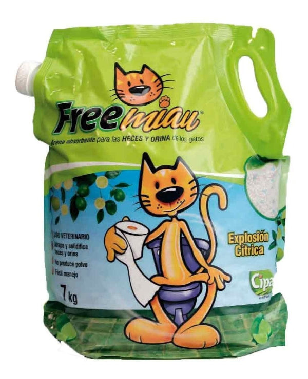 Freemiau Arena para Gatos Explosión Cítrica Cipa