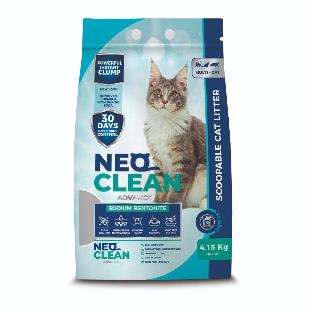 Arena Para Gatos Neoclean Sin Aroma