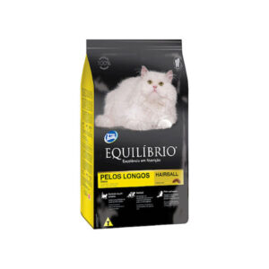 Equilibrio Gato Adulto Pelo Largo Hairball Alimento para Gatos Total 1.5kg