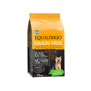Equilibrio Grain Free Adultos Raza Miniatura Alimento para Perros Total 1.5 kg