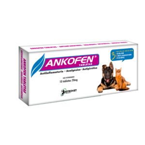 Ankofen Antiinflamatorio para Perros y Gatos Kyrovet Tabletas