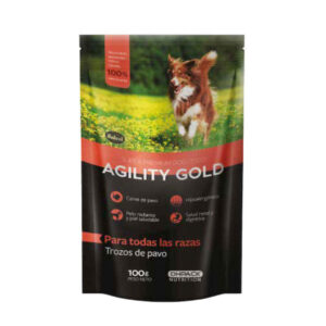 Agility Gold Trozos de Pavo Alimento para Perros Italcol 100gr